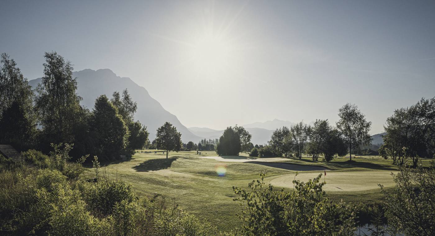 Golfplatz des Alpenresort Schwarz